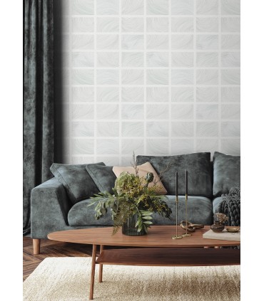 4155-72802 - Bronson Sterling Topography Wallpaper-Drew and Jonathan