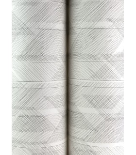4155-27336 - Bryant Black Crosshatch Wallpaper-Drew and Jonathan