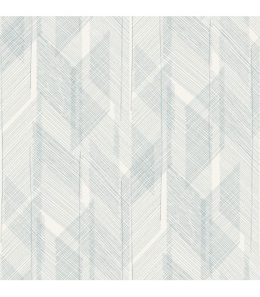 4155-27337 - Bryant Blue Crosshatch Wallpaper-Drew and Jonathan
