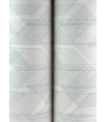 4155-27337 - Bryant Blue Crosshatch Wallpaper-Drew and Jonathan