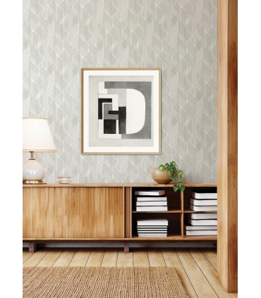 4155-27335 - Bryant Evergreen Crosshatch Wallpaper-Drew and Jonathan