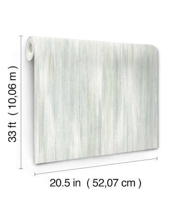 4155-27352 - Elysian Sage Ikat Wallpaper-Drew and Jonathan