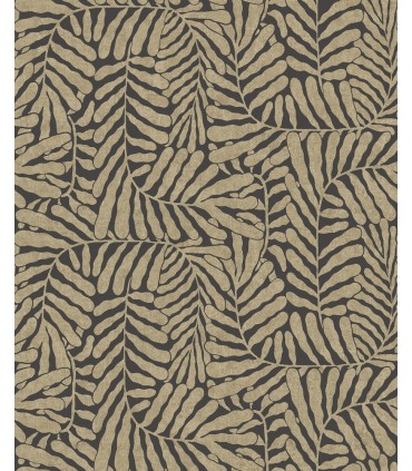 4155-27315 - Gabriel Bronze Fern Wallpaper-Drew and Jonathan