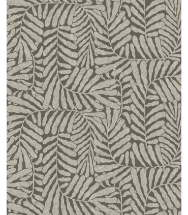 4155-27313 - Gabriel Espresso Fern Wallpaper-Drew and Jonathan