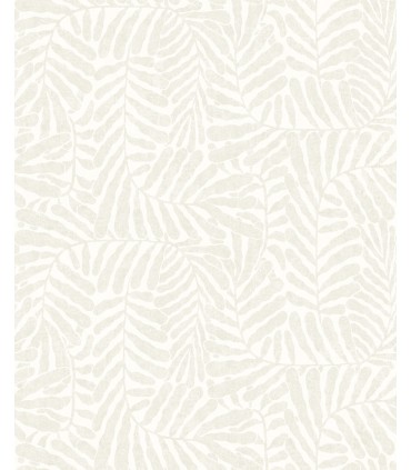 4155-27314 - Gabriel Pearl Fern Wallpaper-Drew and Jonathan