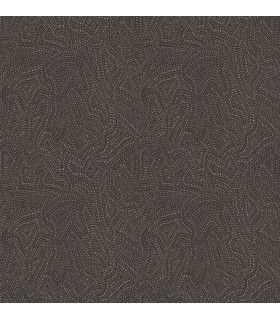 4155-27346 - Hollenback Black Dotted Abstract Wallpaper-Drew and Jonathan