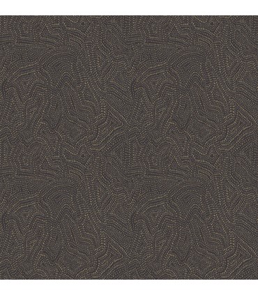 4155-27346 - Hollenback Black Dotted Abstract Wallpaper-Drew and Jonathan