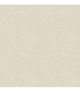 4155-27347 - Hollenback Gold Dotted Abstract Wallpaper-Drew and Jonathan