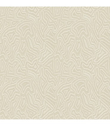 4155-27347 - Hollenback Gold Dotted Abstract Wallpaper-Drew and Jonathan