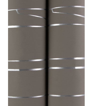 4155-72822 - Huntington Chocolate Geometric Stripe Wallpaper-Drew and Jonathan