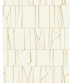 4155-72818 - Huntington Gold Geometric Stripe Wallpaper-Drew and Jonathan