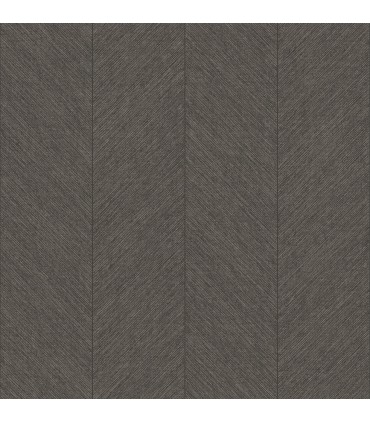 4155-27317 - Kallam Espresso Chevron Wallpaper-Drew and Jonathan