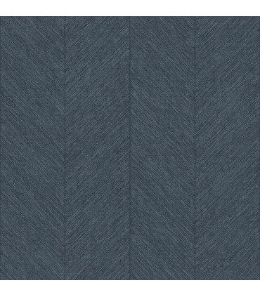 4155-27323 - Kallam Indigo Chevron Wallpaper-Drew and Jonathan