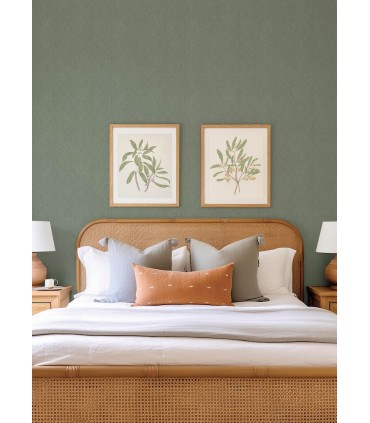 4155-27324 - Kallam Sage Chevron Wallpaper-Drew and Jonathan