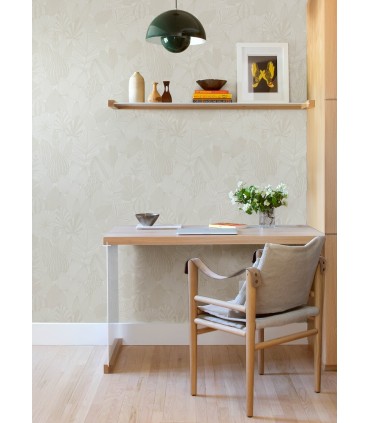 4155-72810 - Mathias Pearl Botanical Wallpaper-Drew and Jonathan