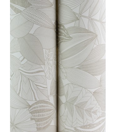 4155-72808 - Mathias Taupe Botanical Wallpaper-Drew and Jonathan