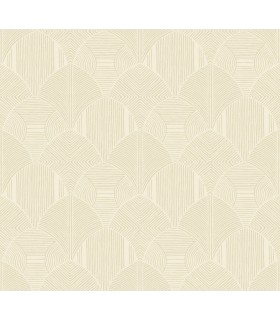 4155-72804 - Meyberg Khaki Geometric Wallpaper-Drew and Jonathan