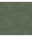 4155-27331 - Reid Evergreen Woven Geometric Wallpaper-Drew and Jonathan