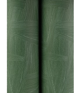 4155-27331 - Reid Evergreen Woven Geometric Wallpaper-Drew and Jonathan