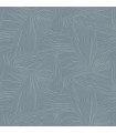 4155-27334 - Reid Sky Blue Woven Geometric Wallpaper-Drew and Jonathan