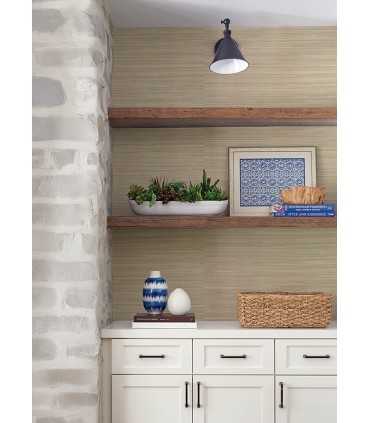 4155-72823 - Reynier Wheat Hemp Grasscloth Wallpaper-Drew and Jonathan