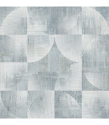 4155-27343 - Woodbine Slate Abstract Geometric Wallpaper-Drew and Jonathan