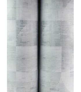 4155-27343 - Woodbine Slate Abstract Geometric Wallpaper-Drew and Jonathan