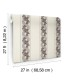 MX9696 - Abbey's Garland Coral Wallpaper-Astoria by Ronald Redding