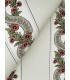 MX9693 - Abbey's Garland Red and Green Wallpaper-Astoria by Ronald Redding