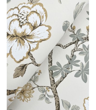 MX9655 - Courtyard Neutral Wallpaper-Astoria by Ronald Redding