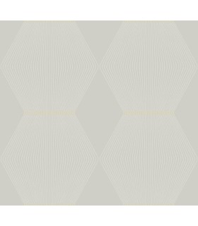 MX9633 - Diamond Legacy Soft Grey Wallpaper-Astoria by Ronald Redding