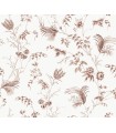 MX9684 - Floral Lace Brick Wallpaper-Astoria by Ronald Redding