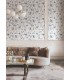 MX9683 - Floral Lace Navy Wallpaper-Astoria by Ronald Redding