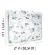 MX9683 - Floral Lace Navy Wallpaper-Astoria by Ronald Redding