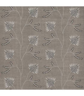 MX9607 - Laelynn Taupe Embroidered Wallpaper-Astoria by Ronald Redding