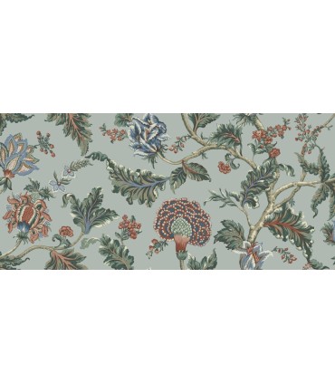 MX9622W - Monroe Teal Wallpaper 54 Inch Width-Astoria by Ronald Redding