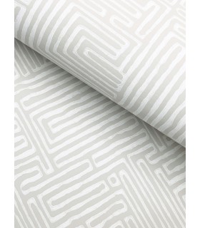 MX9687 - Passages Grey Wallpaper-Astoria by Ronald Redding