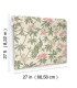 MX9665 - Peacock Estate Cream Wallpaper-Astoria by Ronald Redding