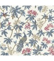 MX9666 - Peacock Estate White Wallpaper-Astoria by Ronald Redding