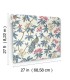 MX9666 - Peacock Estate White Wallpaper-Astoria by Ronald Redding