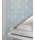 MX9644 - Royal Damask Blue Wallpaper-Astoria by Ronald Redding