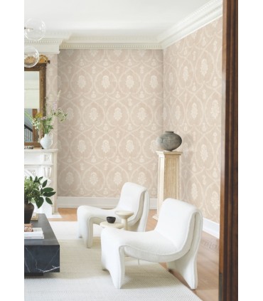 MX9646 - Royal Damask Blush Wallpaper-Astoria by Ronald Redding