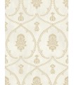 MX9643 - Royal Damask Soft Gold Wallpaper-Astoria by Ronald Redding