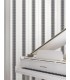 MX9615 - Tandem Stripe Black Wallpaper-Astoria by Ronald Redding
