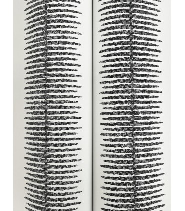 MX9615 - Tandem Stripe Black Wallpaper-Astoria by Ronald Redding