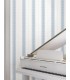 MX9611 - Tandem Stripe Blue Wallpaper-Astoria by Ronald Redding