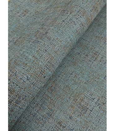 SI7151 - Alma Blue Faux Weave Wallpaper-Montecito by York