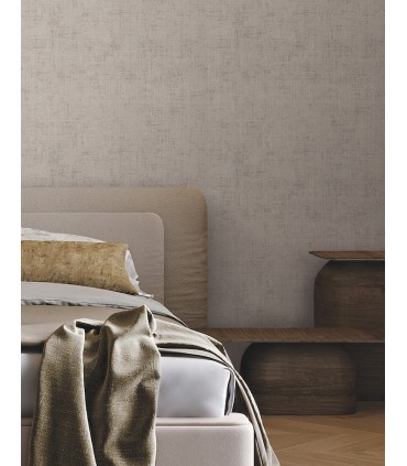 SI7144 - Alma Grey Faux Weave Wallpaper-Montecito by York