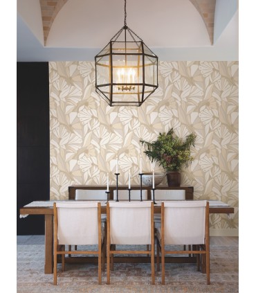 MT5629 - Cabana Club Fog Wallpaper-Montecito by York