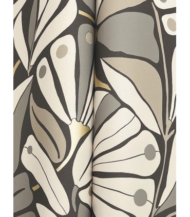 MT5626 - Cabana Club Onyx Wallpaper-Montecito by York